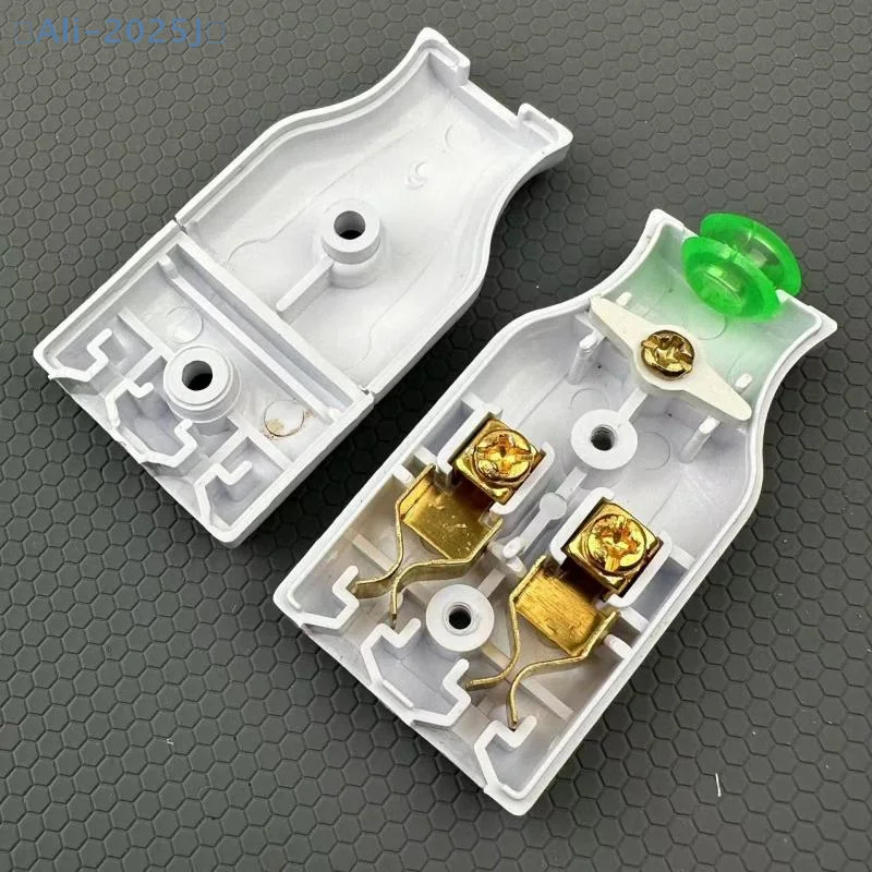 【J】1/5PCS Female Socket Type A Power Strip Connector America 2 Pole 10A Male US Wiring Plug Japan Rewirable Cable Convert Plug