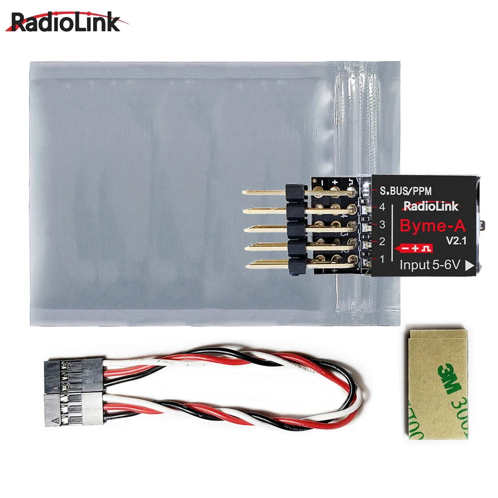 Radiolink Byme-A/Byme-D/Byme-DB 5-6V SBUS/PPM kontroler lotu żyroskop samostabilizacja dla 3D samolotu stałopłatowego Su27 F22