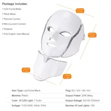 LED Therapy Face Mask 7 Colors #4