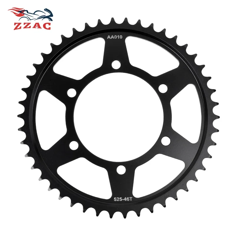 

525 46T 47T 50T 20CrMnTi Motorcycle Rear Sprocket Sprocket For Triumph 660 675 765 Street Triple R/S/RS 675 Daytona 800 Tiger