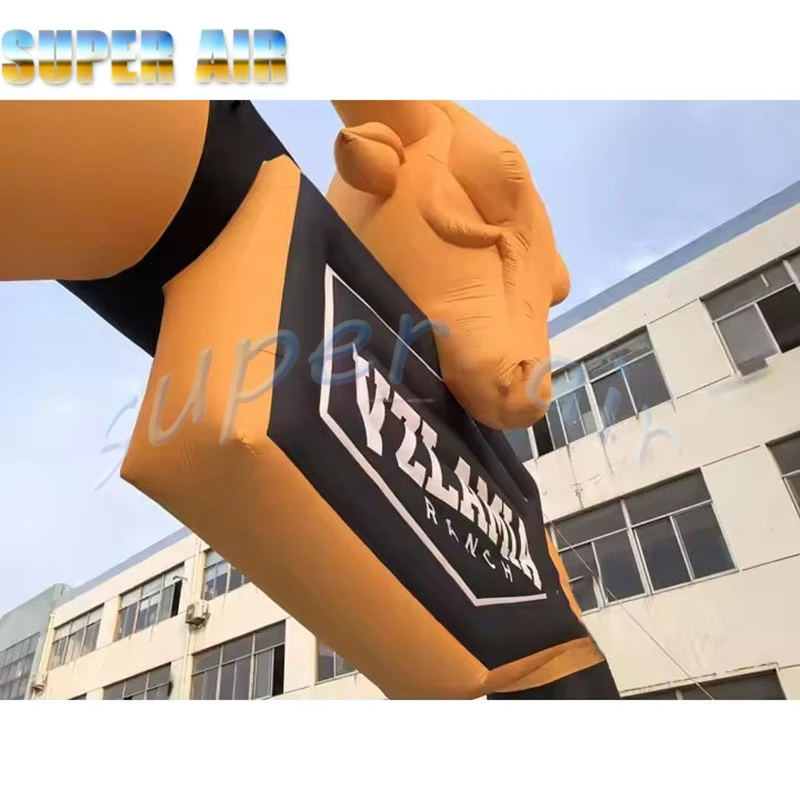 Maßgeschneiderter aufblasbarer Stierkampfbogen mit Stierkampfdekoration für die Bühne mit Luftgebläse