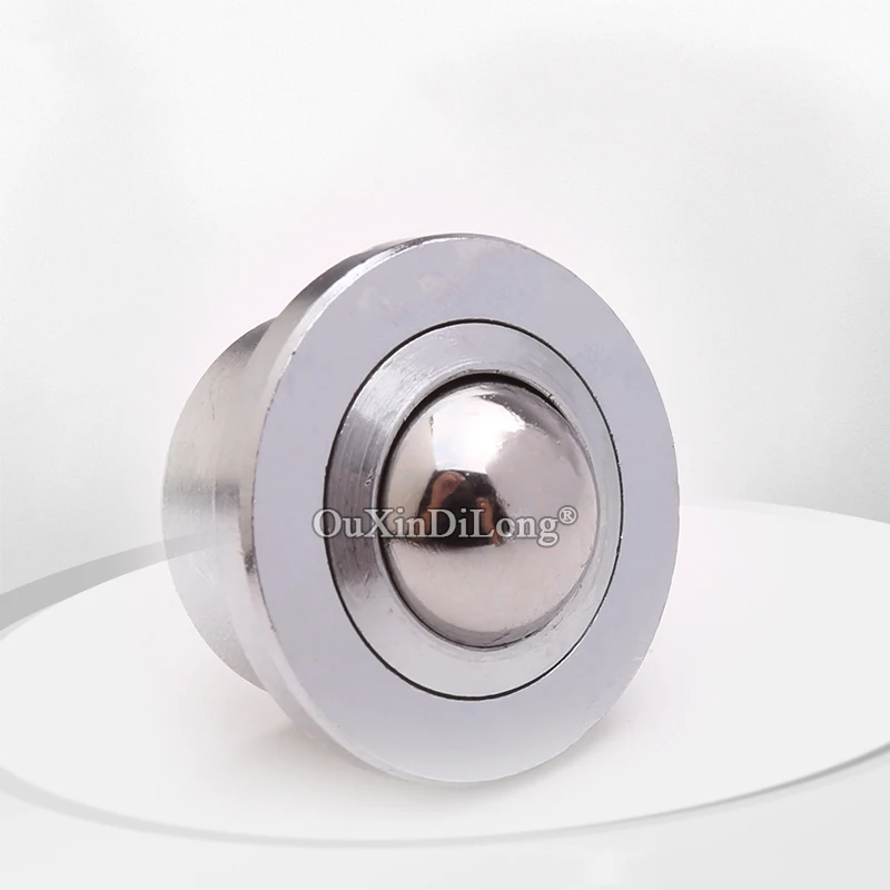 Imagem -02 - Precisão dos Peças Que Transporta o Aço de Náilon Rolamento 304 de Universal Bola Roda Rodízio Rodas Flexíveis Industriais da Transferência Aço Inoxidável a