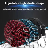 Zza For Hook Car Accessories Motorcycle Elastics Rubber Luggage Rope Cord Hooks Bikes Rope Tie Auto Luggage Roof Rack Strap Fixe