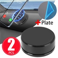 2pcs Car Magnetic Phone Holder Universal Zero Gravity Car Steering Wheel Phone GPS Navigation Stand for iPhone Samsung Xiaomi