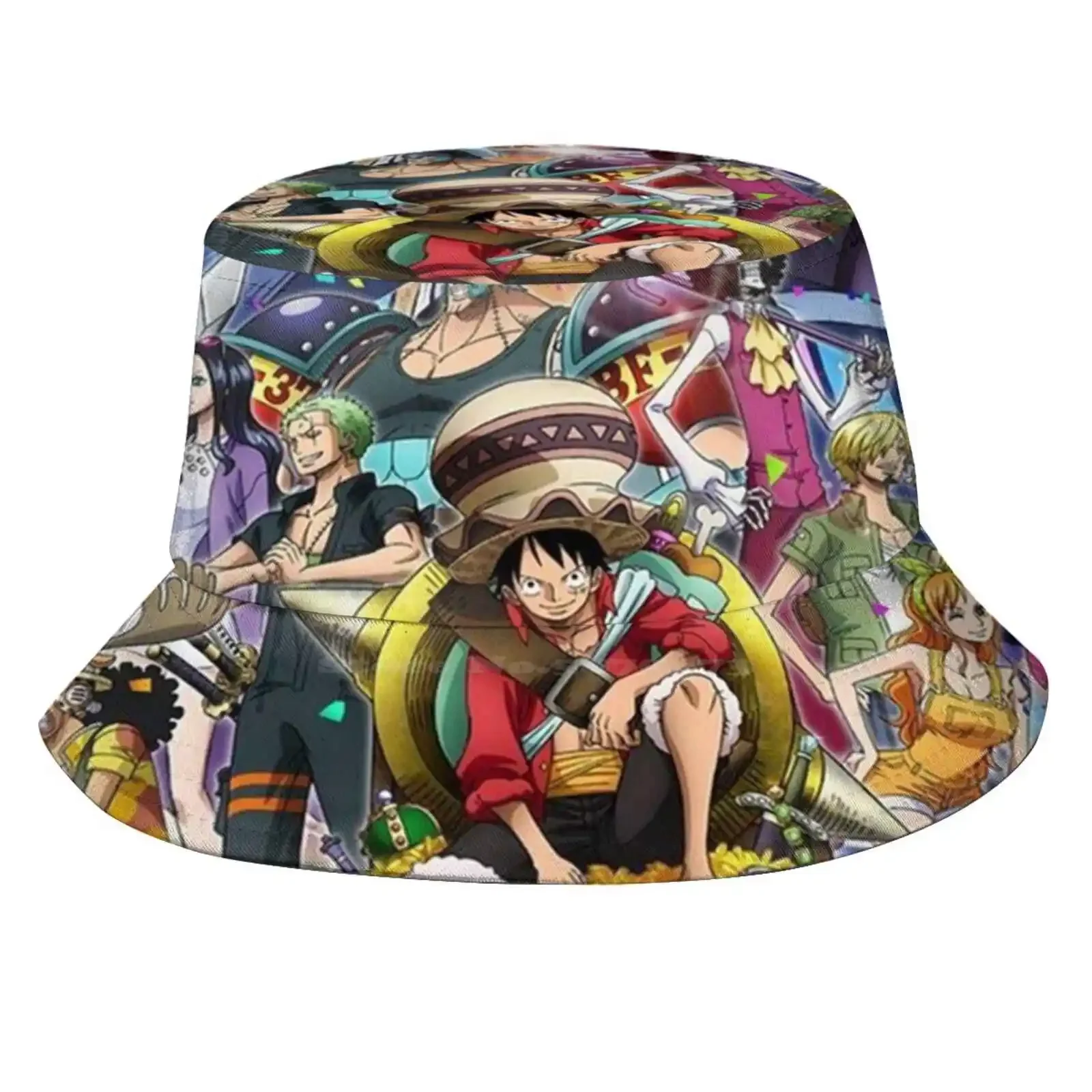 Piece Sun Cap Fisherman Hat Bucket Hats Movie Manga Japan Anime Manga Monkey D Luffy Zoro Team Anime Manga Ypi Anime Japan