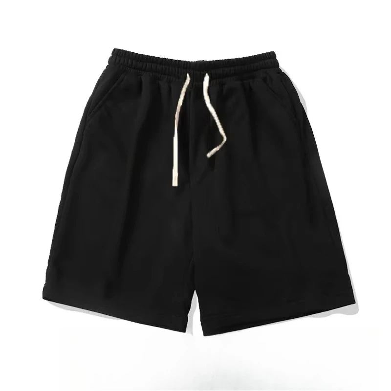 Mesmo calções esportivos masculinos e femininos verão exercício versão solta simples preto malha casal fitness treinamento calções esportivos