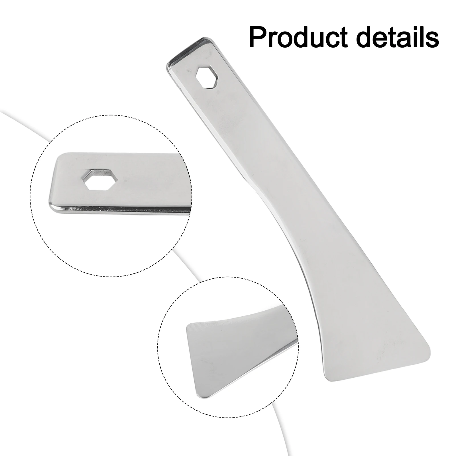 

Прочный инструмент для снятия дверной панели автомобиля. Противоскользящая конструкция из нержавеющей стали. Подходит для всех типов отделки и молдинга.