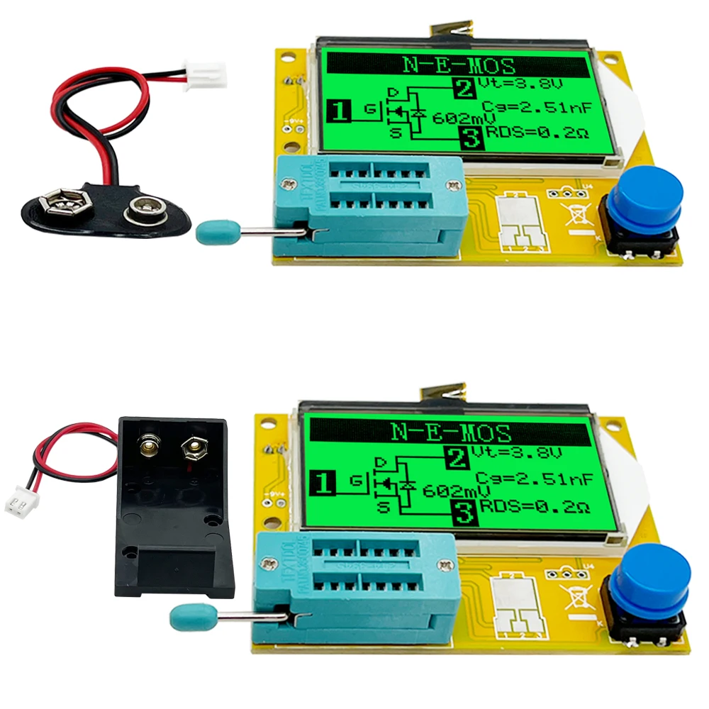 LCR-T4 ESR Meter Transistor Tester Diode Triode Capacitance MOS Transistor Tester SCR Inductance Tester