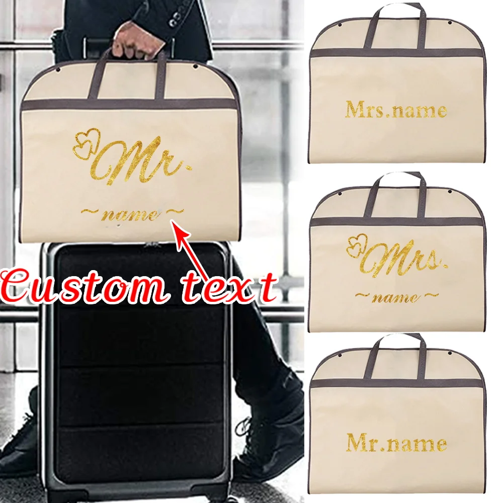 

Personalized Customization Name Dustproof Clothing Cover Moisture-proof Wedding Dress Cover External Storage Bag