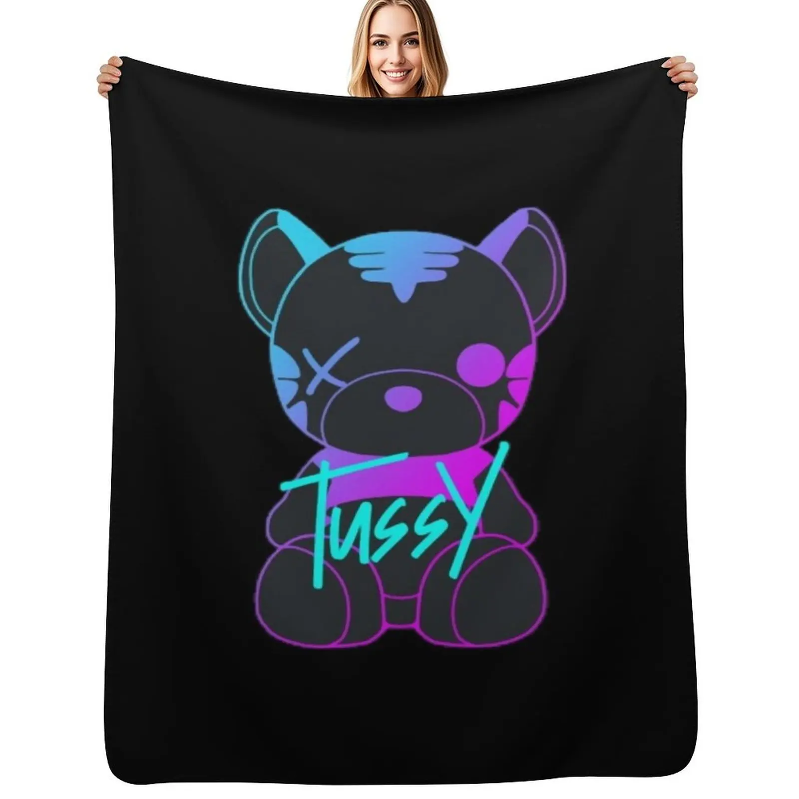 

Tussy games Throw Blanket Decorative Sofa Warm Bed covers cosplay anime Blankets