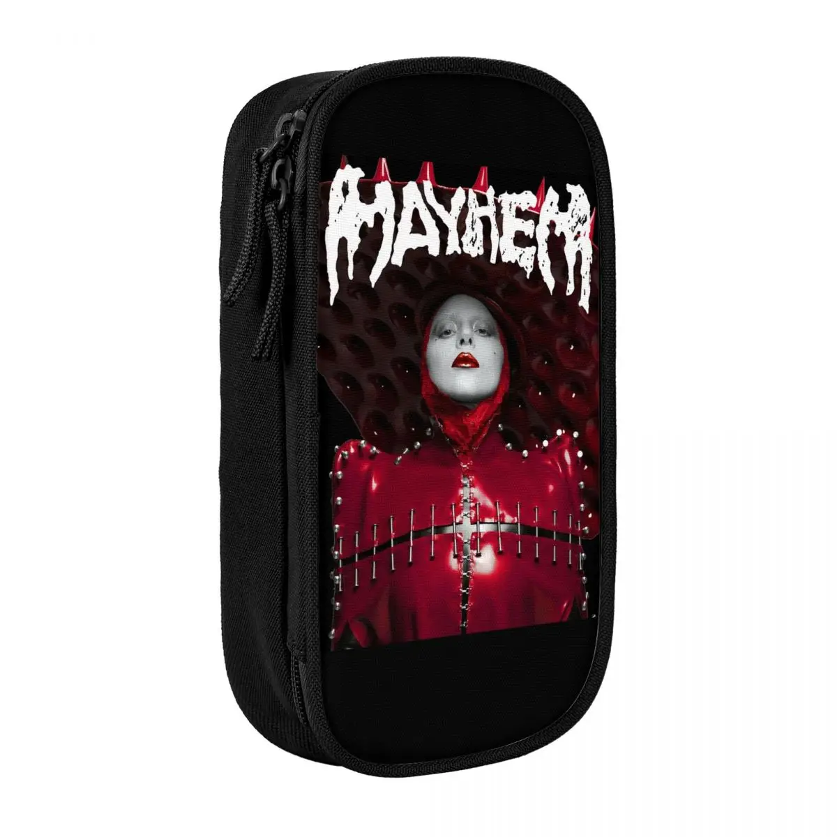 

Classic Lady Gaga Mayhem Abracadabra Pencil Cases Lady Pencilcases Pen Large Storage Bag School Supplies Zipper Stationery