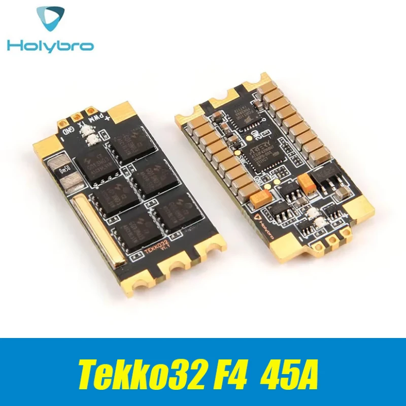 Holybro Tekko32 F4 45A Brushless ESC BLHeli_32 Bit 2-6s Dshot1200 Compatible BetaflightF3/F4 Flight Controller for RC FPV Drone