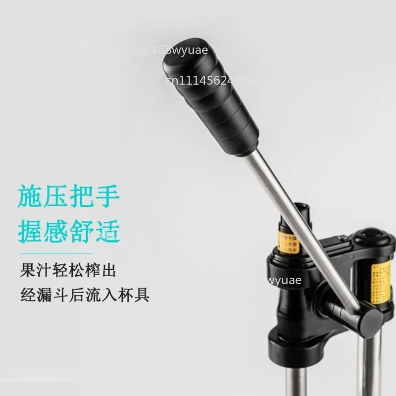 Manual Fruit Juicer Kitchen Hand Press Machine Stainless Steel Fruits Juice Extractor Citrus Orange Lemon Pomegranate Squeezer