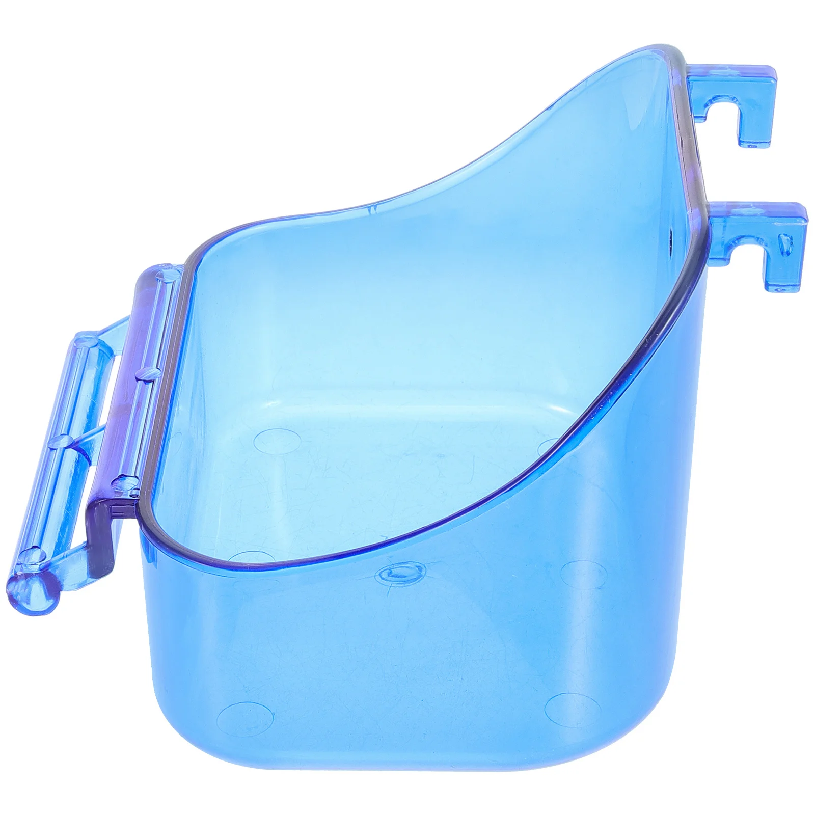 

Practical Bird Bathtub Smooth Edge Plastic Parakeet Bath for Cage Hanging Bird Bathtub Parrot Cage Accessory Parrot Bath Box