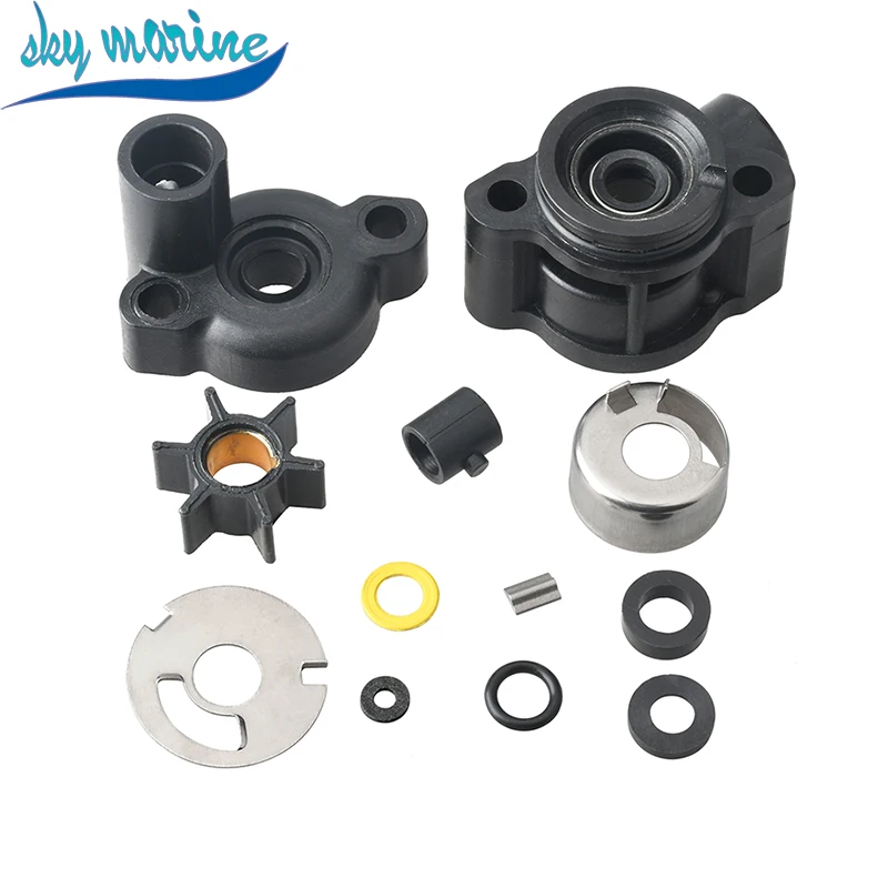 46-70941A3 Water Pump Impeller Service Kit For Mercury Mariner 4 4.5 6 7.5 9.8 HP Outboard 46-70941A3 18-3446