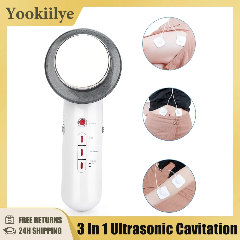 

Ultrasound Cavitation EMS Face Body Slimming Massager Lipo Fat Burner Machine Galvanic Infrared Ultrasonic Weight Loss Machine