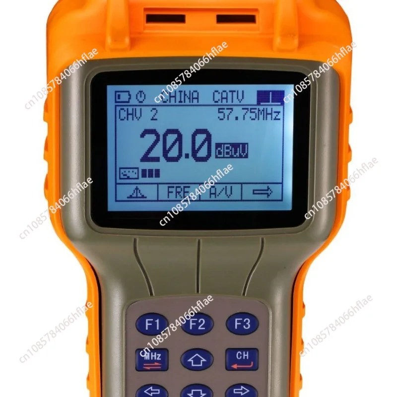 Digital TV Field Strength Meter Analyzer Large Screen Color Error Spectrum, Digital TV Field Strength Meter