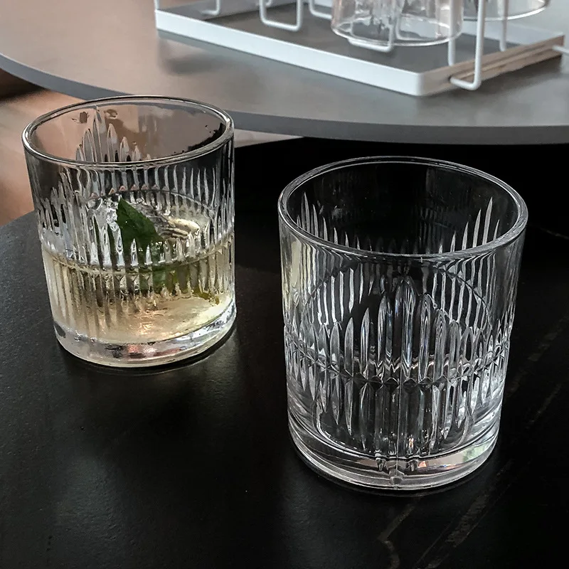 335ml Glass Whiskey Cup Drinking Bottle Brandy Glass Foreign Wine Cups Drinkware Cocktail Glass Bar Beer Wine Ware Bottle Water