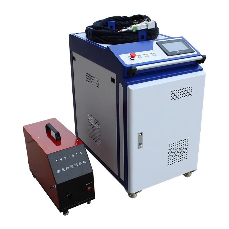 2KW 1.5KW 1KW Laser Welding Machine Handheld 3In1 Cutting Cleaning Welder For Stainless Steel Gold Silver Oxides Cutter Descale