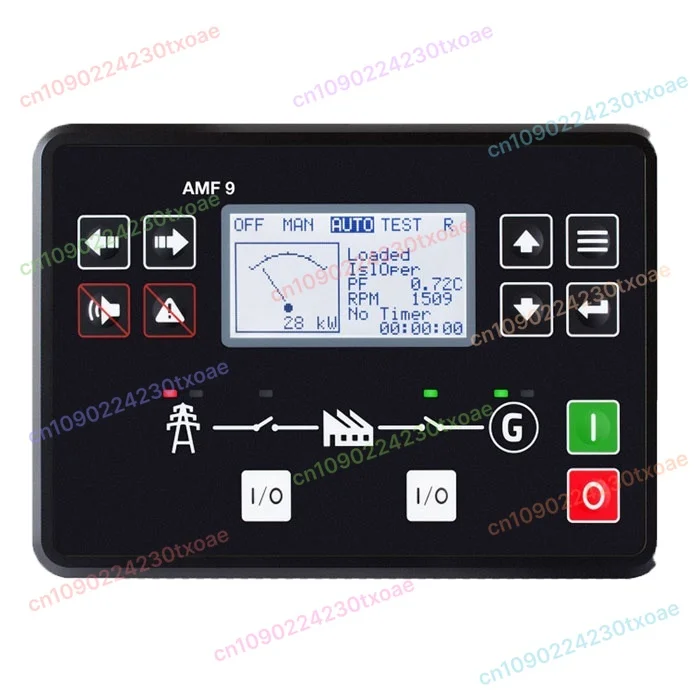 

AMF Controller AMF-9 Automatic Mains Failure Control Panel Module for Generator Engine Genset Start System