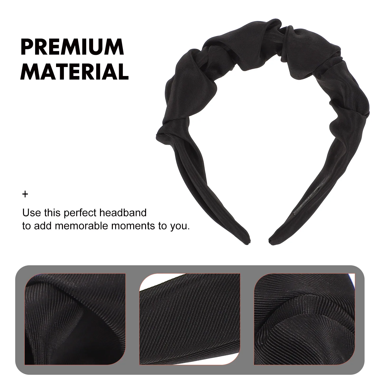 

Twisted Vintage Stylish Hair Hoop Retro Headdress Comfortable Wear Girl Hair Hoop Occasion Fashion Accessories
