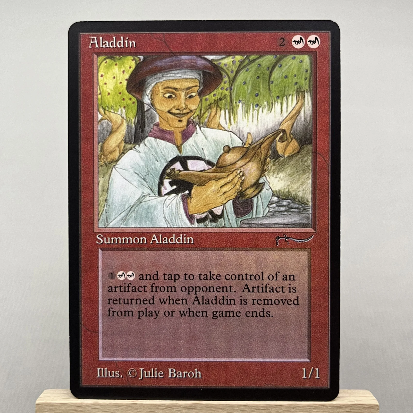 BRR ARN Normal3-Ⅰ02 Tcg cards proxy magical Mox Amber Enlightened Tutor Force of Will aladdin the Junun Efreet gather