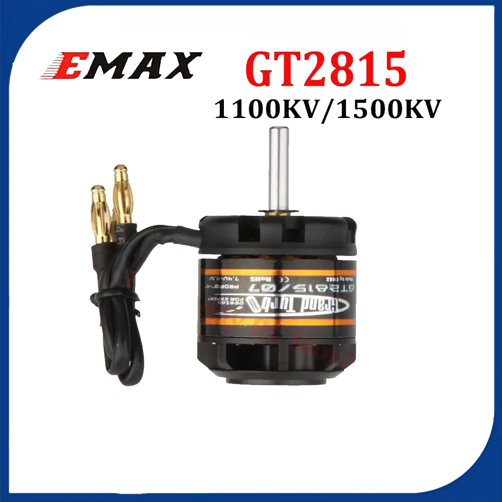 EMAX Brushless Motor GT2815 1500KV 1280KV 1100KV Outrunner GT Series 5mm Shaft 2-3S for Aircraft Electric Fix Wing Drone