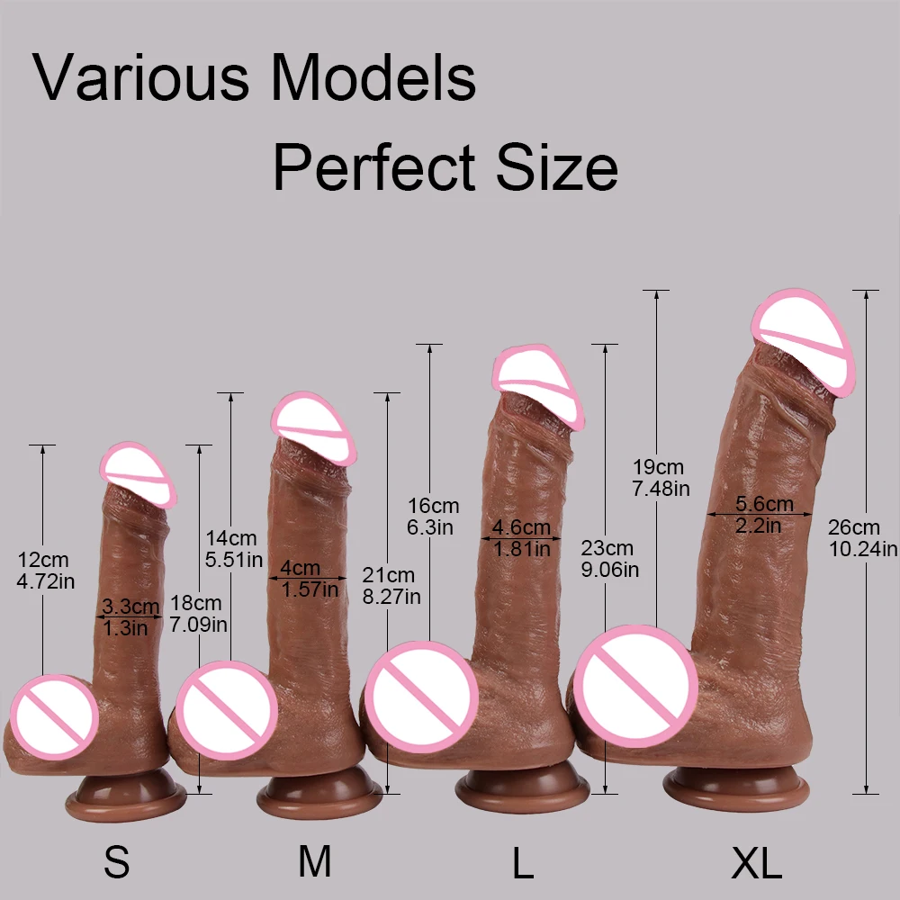 Soft Silicone Dildo Realistic Huge Penis Cheap Small Anal Suction Cup Thick Dick Butt Plug Sex Toys For Men Women Strapon Orgasm