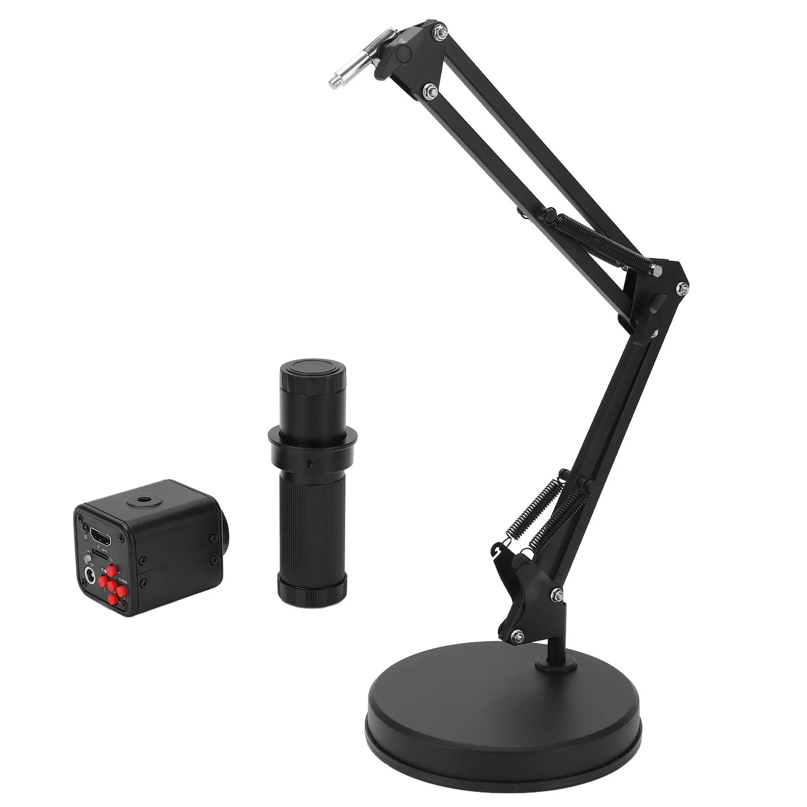 Industry Microscope Camera Electronic Camera Safe Sensitive Aluminum with Multi Directional Stand for Integrated Circuit Board