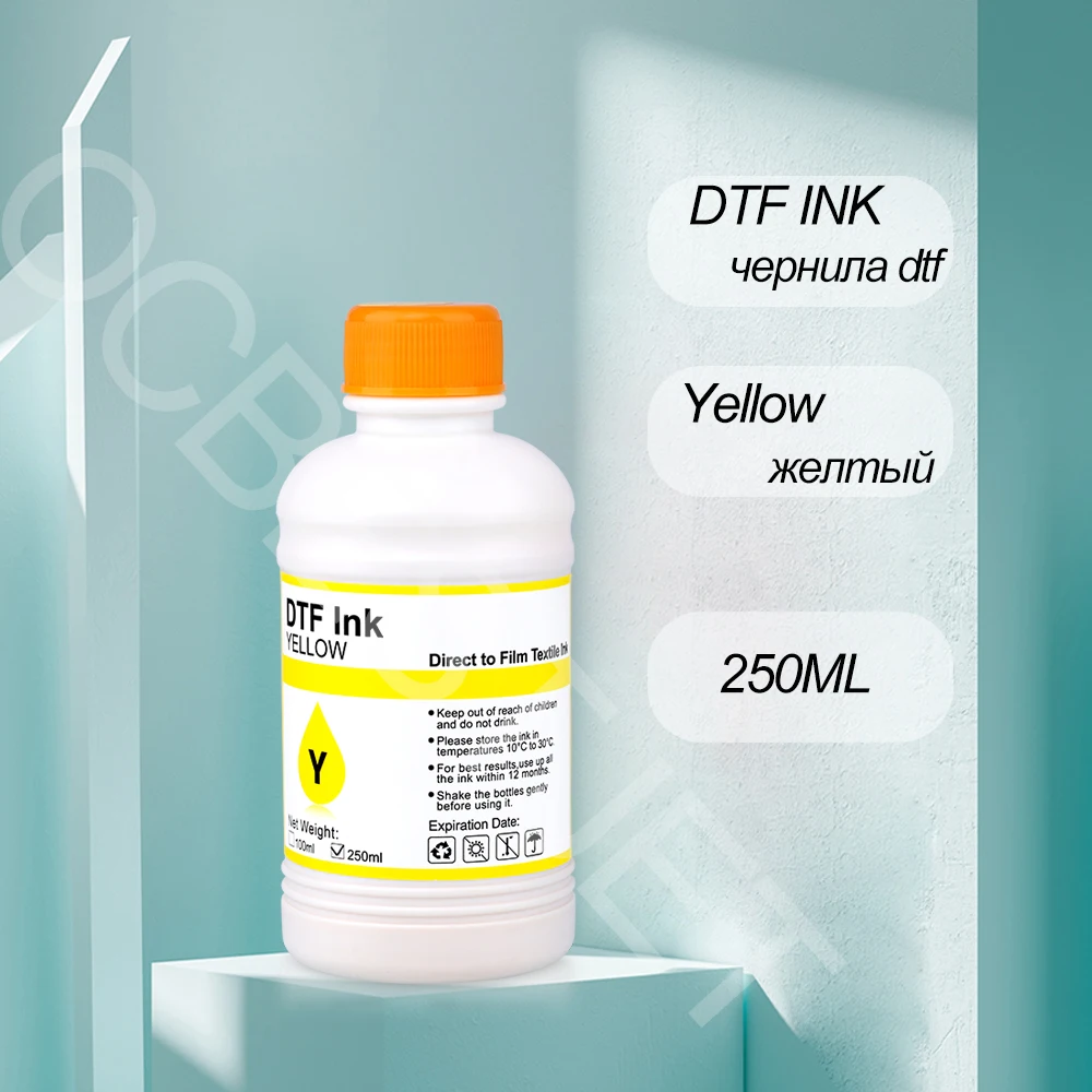 DTF Ink Ordinary Quality 250ml  PET Film Transfer Ink For Epson I3200 L1800 1390 L800 PET Film Printing And Transfer