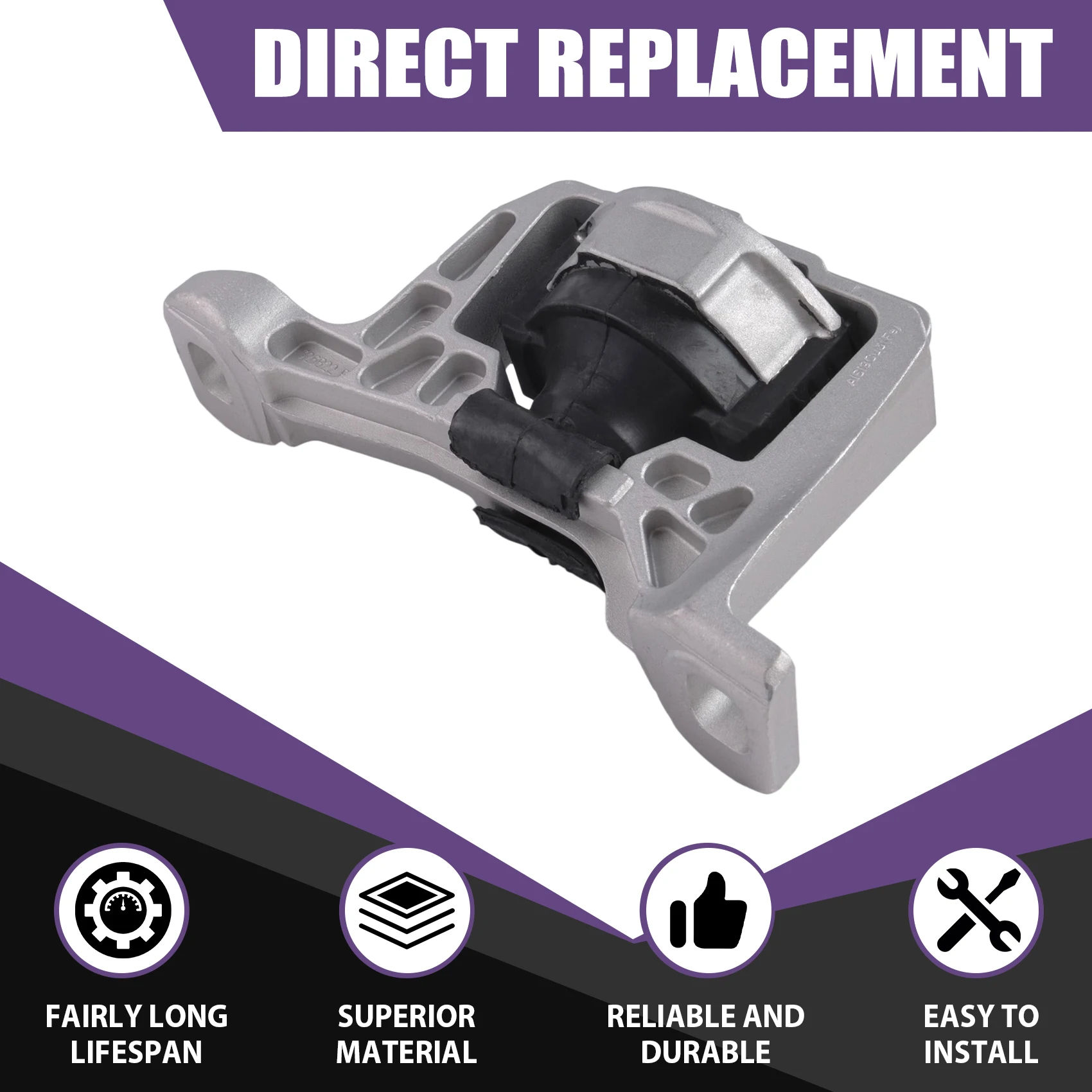Super Sale Front Engine Motor Mount for Ford Focus 2.0L 2012-2018 (Auto Dual Clutch Trans) Compatible with AV6Z6038A