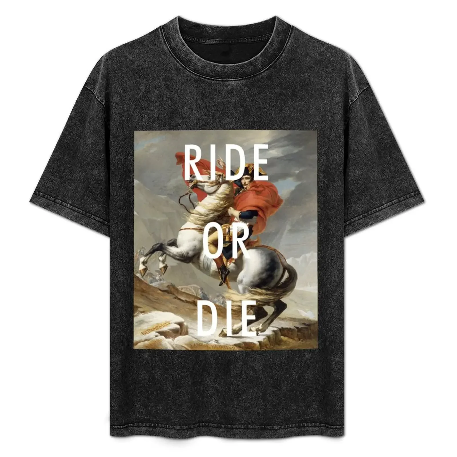 

RIDE OR DIE / NAPOLEON T-Shirt Funny t-shirt animal prinfor boys man clothes men clothing