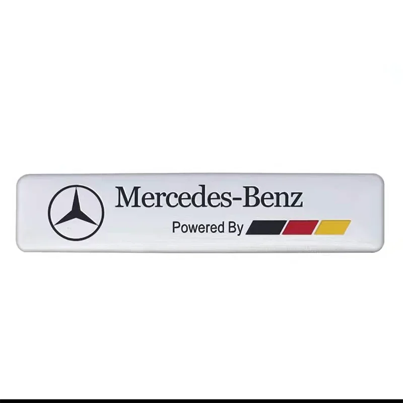 80x30mm Auto Side Window Badge Sticker for Mercedes benz CLA CLS SL GLA W203 W204 W205 W210 W211 W212 W463 W464 W164 W176