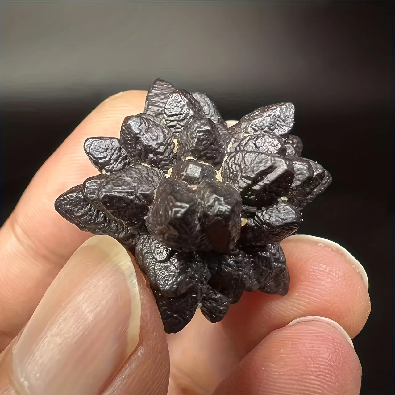 Prophecy Stone Hematite, Naturally Formed in the Desert, Is Suitable for Home Decoration and Office Arrangement.