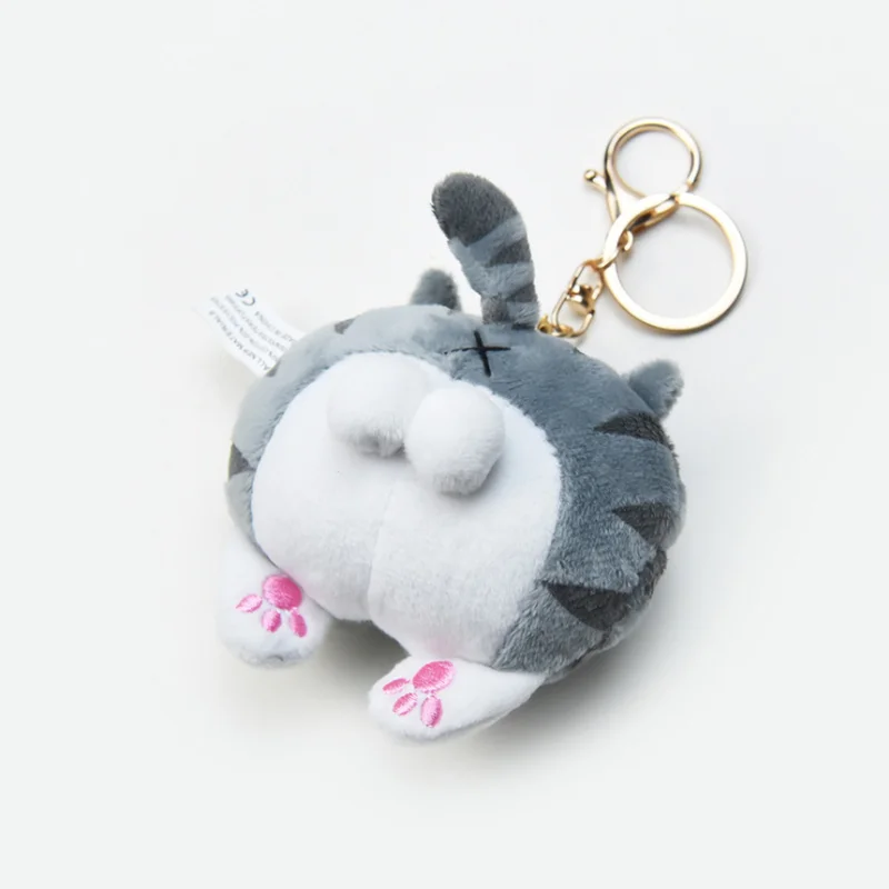 

Kawaii Plush Keychain Funny Corgi Cat Butt Stuffed Animals Filled Stitch Soft Toys Bag Decoration Pendant Girls Toys