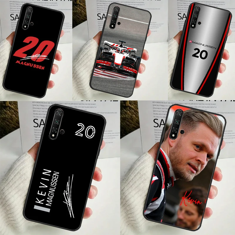 Kevin Magnussen F1 Case For Huawei Nova Y70 Y60 Y61 Y90 Y91 5T 9 10 SE 3i 8i 11i 11 Pro P20 P40 P30 Lite Cover