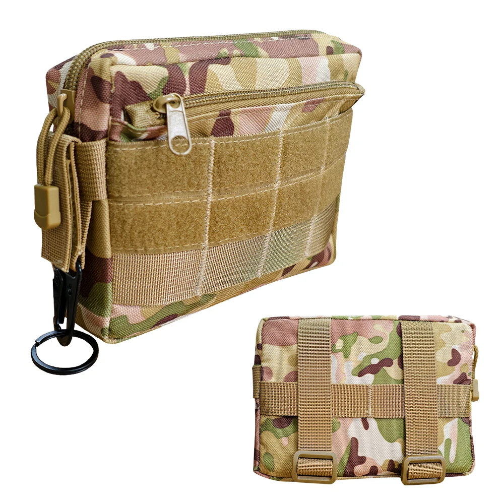 

Multifunctional Waist Bag Outdoor Camping EDC Tool Pouch Wallet Fanny Backpack Phone Bag Nylon Molle Hunting Waist Belt Pocket