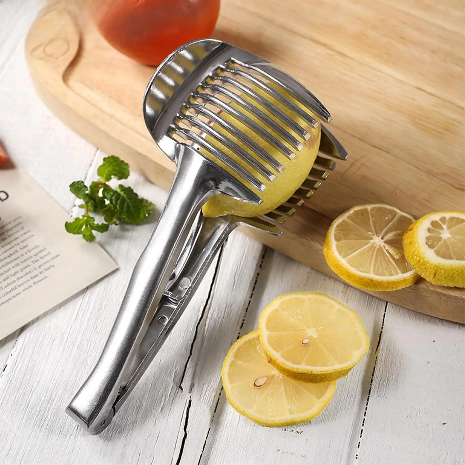 Lemon Cutter Stand Fruit Vegetable Cutter for Home Made Food Vegetable