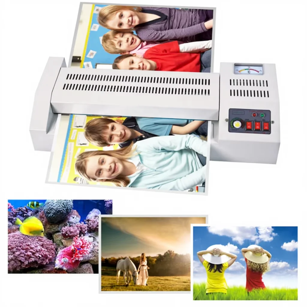 

Quick Lamination Speed Heavy Duty A3 Metal Photo Laminating Machine for Home School Office Teacher Use