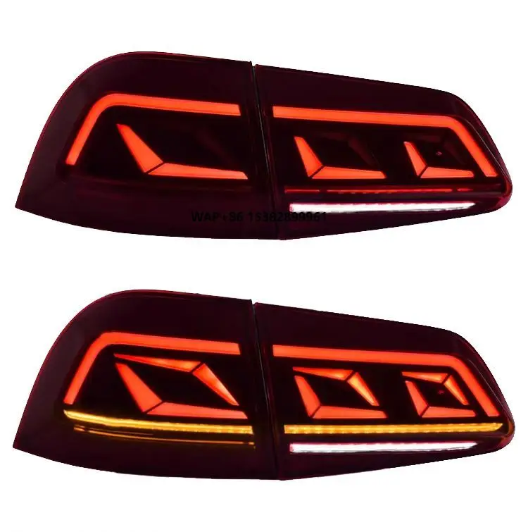 

MJ for Touareg 2011-2018 Tail Light Old Upgrade New Led Tail Lamp Car Accessories Tail Light Upgrade Rear Lamp