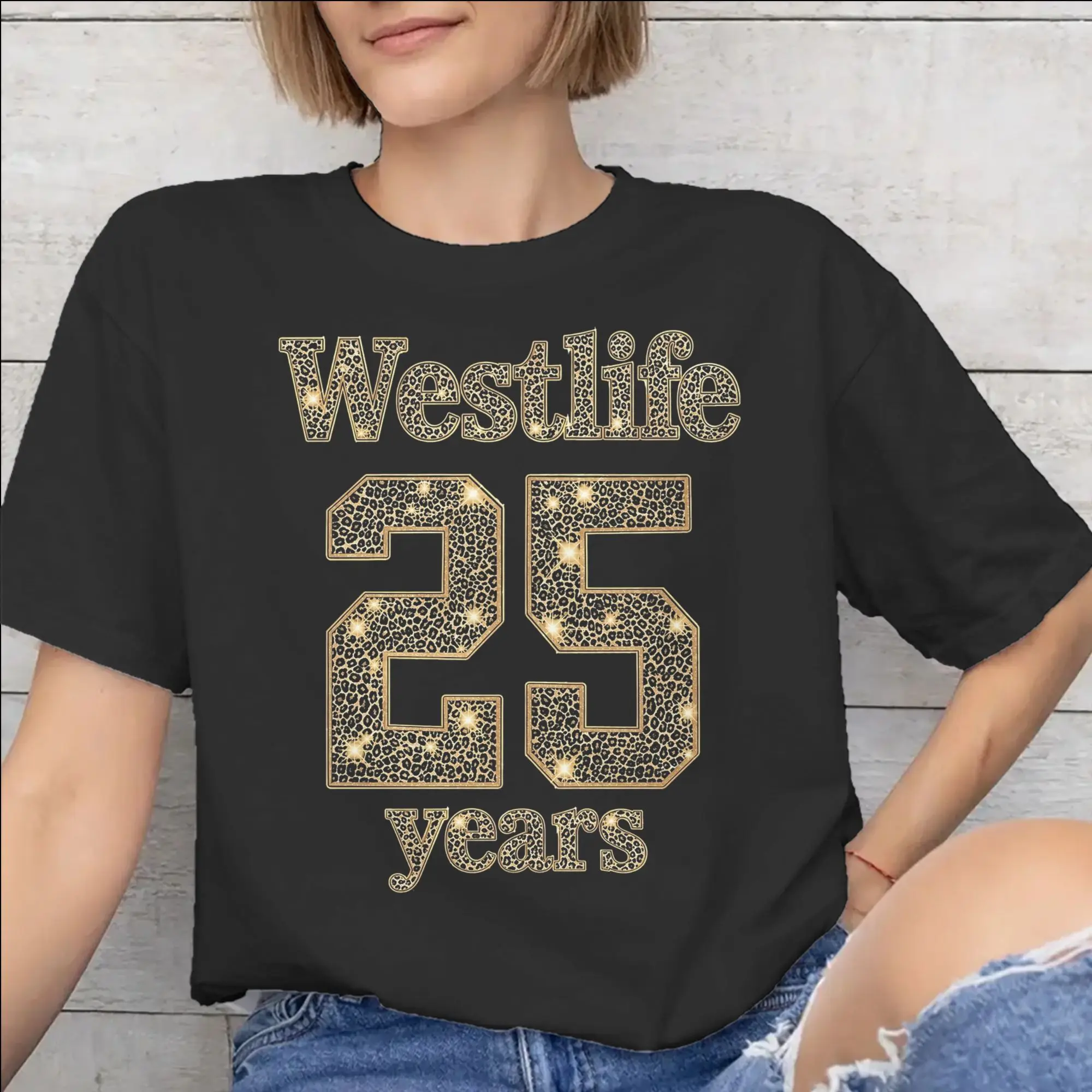 Westlife 25th Anniversary Tour 2026 Graphic T Shirt for Men Women  100% Cotton  Tee Shirt Clothing