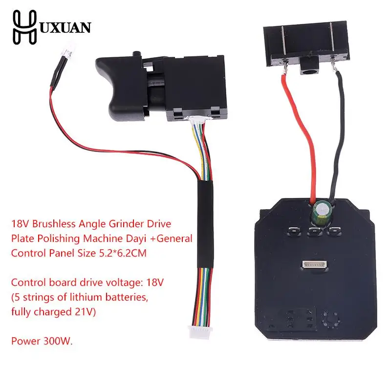 Interruptor de amoladora angular de herramienta eléctrica, llave eléctrica sin escobillas, tablero de Control de accionamiento para placa base Dayi