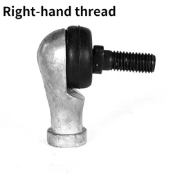 1pcs SQ-RS M5 to M16 5mm/6mm/8mm/10mm/12mm 90 Degrees Connector Ball Joint Rod End Right Hand Tie Bearing Male Steel