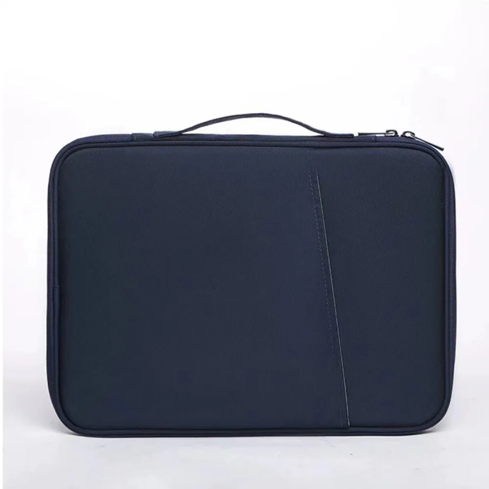 

With Handle Portable Laptop Bags Waterproof Lightweight Laptop Case Dual Zipper Ultra Thin Computer Notebook Sleeve