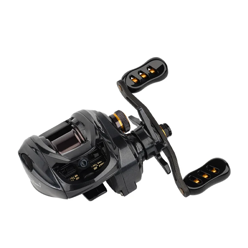 

Wholesale Ultra-Light Baitcasting Fishing Reel Small Fish Long-Distance Casting Anti-Line Breakage Feature Made Durable Metal