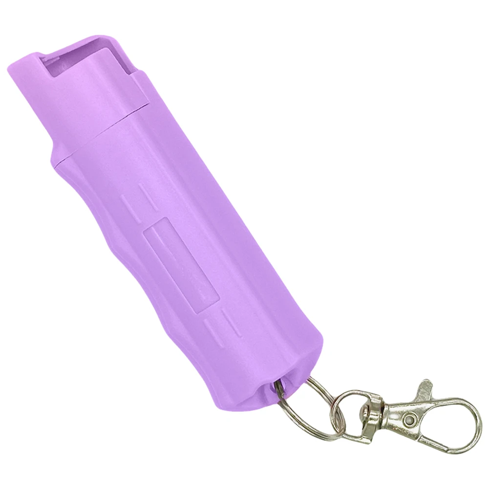 20ml Multipurpose Pepper Spray Keychain Reusable Safety Key Chains Plastic Self-Defense Outdoor Safety Keychains for Women & Men