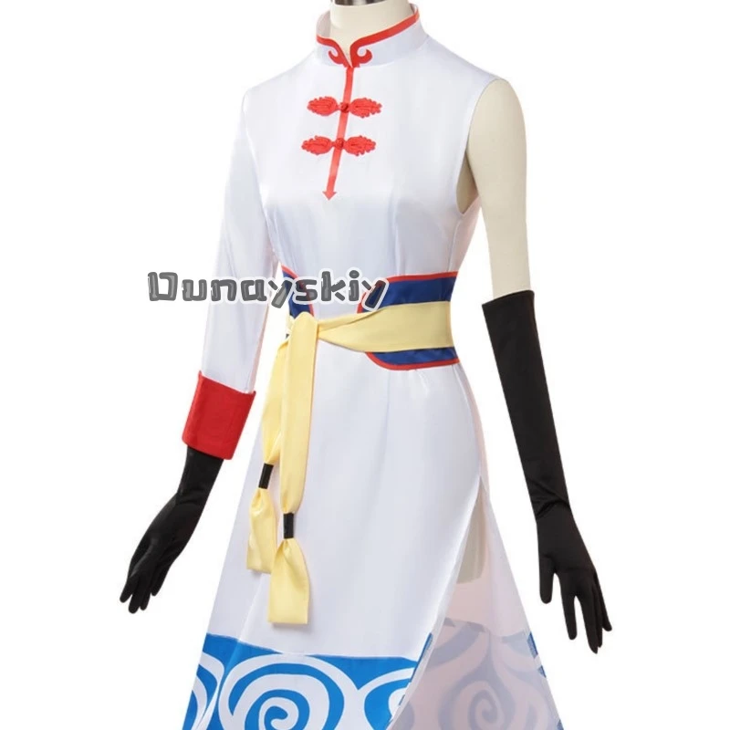 KS*21The Final Kagura Cosplay Costume Qipao Anime Game Full Set Female Halloween Party Performance Wear Collection party cos view 2