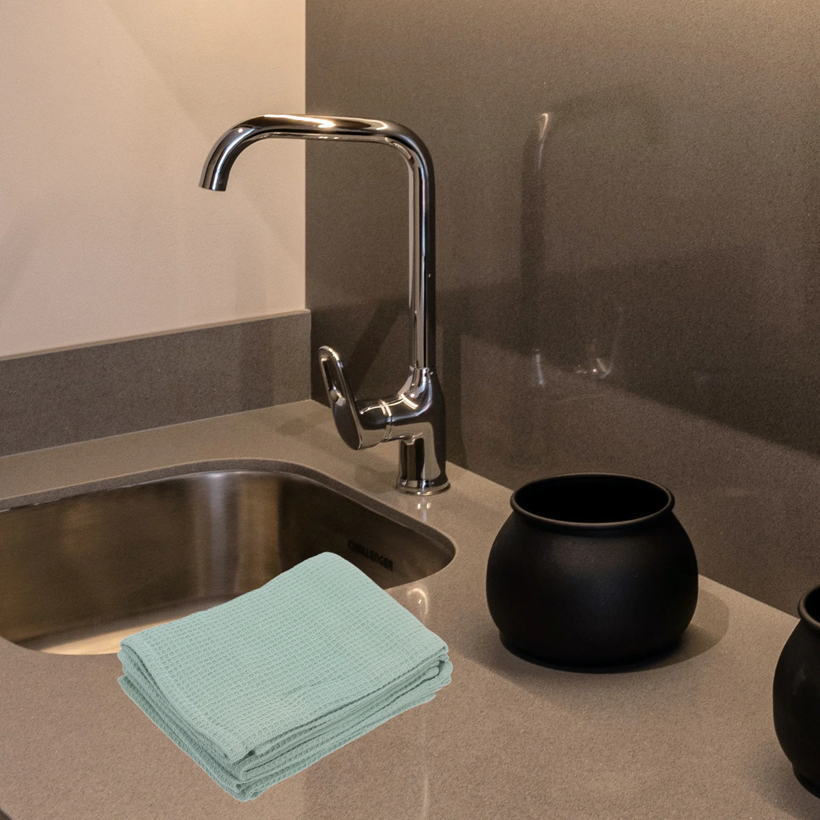 

4pcs Dishwashing Cloth Kitchen Washcloths Reusable For Plates Pans Utensils Absorbent Non-Scratch Dish Towel