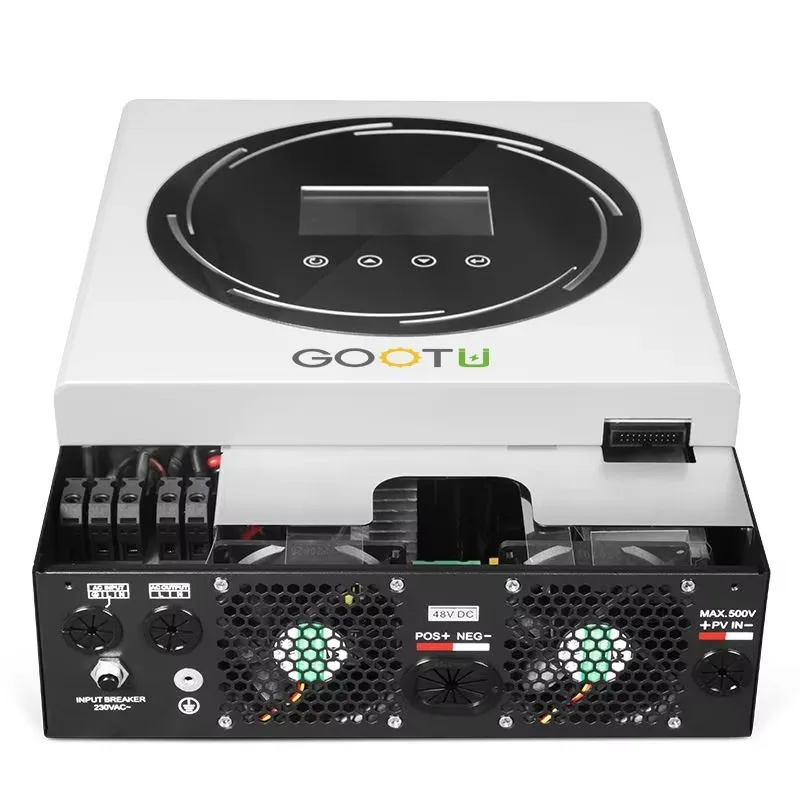 

EU 6KVA Solar Inverter Built-in BMS MPPT Controller 6KW Hybrid Inverter With Parallel USB WIFI Function