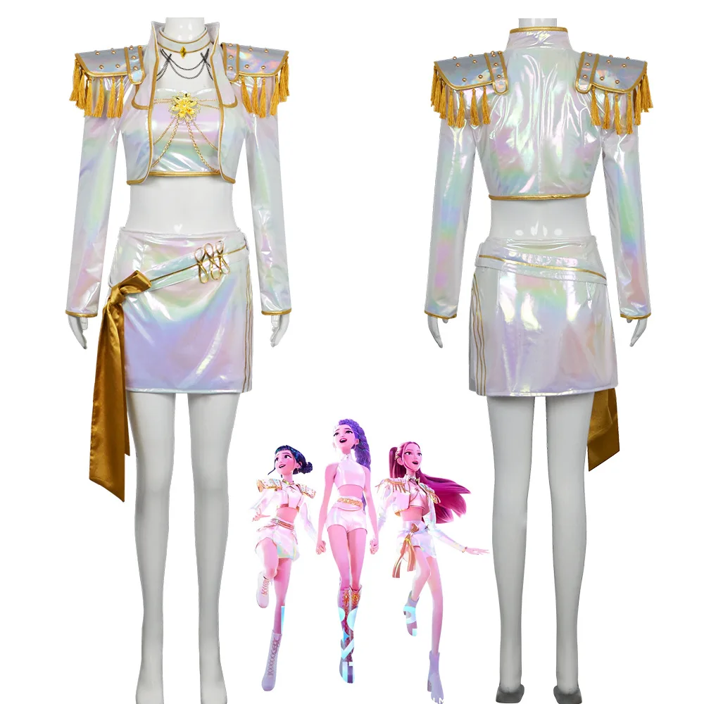 

K-Pop Mira Cosplay Costume Anime Role Two Piece Set Comic Con Women Skirt Suit Sing and Promote A Song Costume Party Show Wear